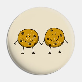 cute chocolate chip cookie Pin