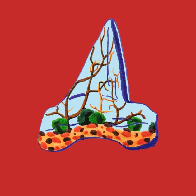 Shark Tooth Terrarium 10 by RaLiz