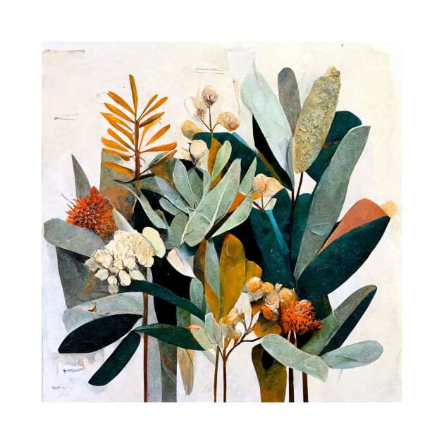 Australiscope: An Oil-Painted Perspective of Botanical Wonders by melbournedesign