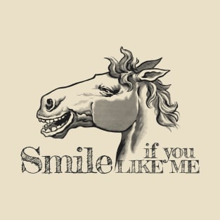 Vintage Horse Smile T-Shirt