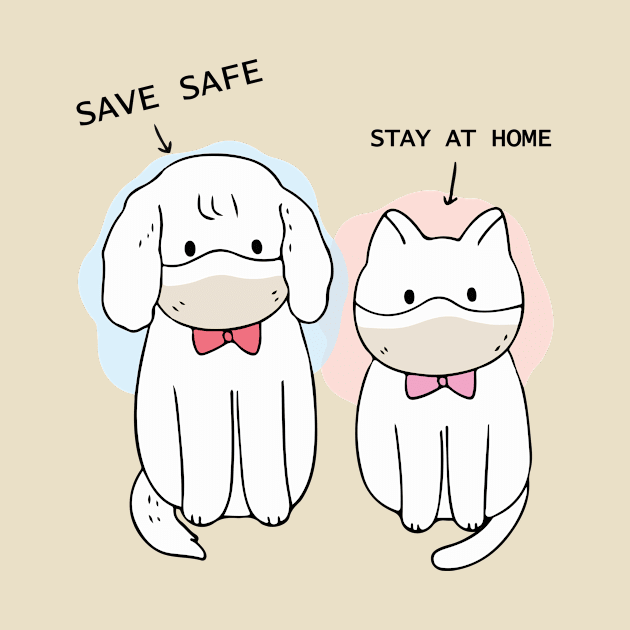 Stay at Home Cat And dog by sufian