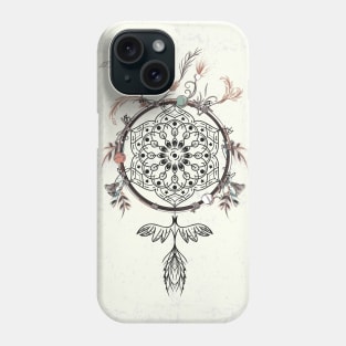 Colorful boho style dreamcatcher Phone Case