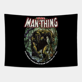 HORROR MAN-THING 1974 Tapestry