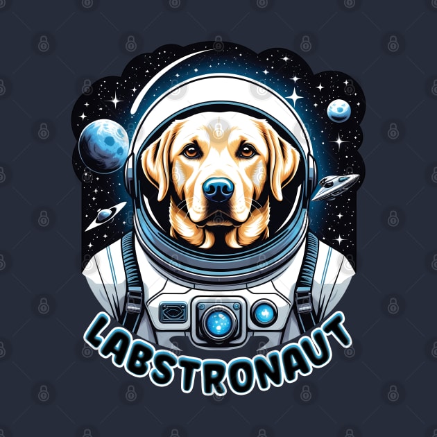 Labstronaut - Labrador in Space by ArtfulTat