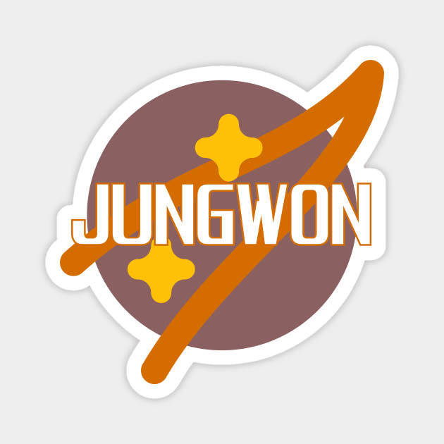 Jungwon NASA ENHYPEN Magnet by wennstore