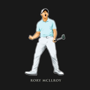 Rory McIlroy Golf Celebrate T-Shirt