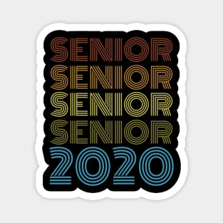 SENIOR CLASS 2020  High School Graduation Gift Magnet