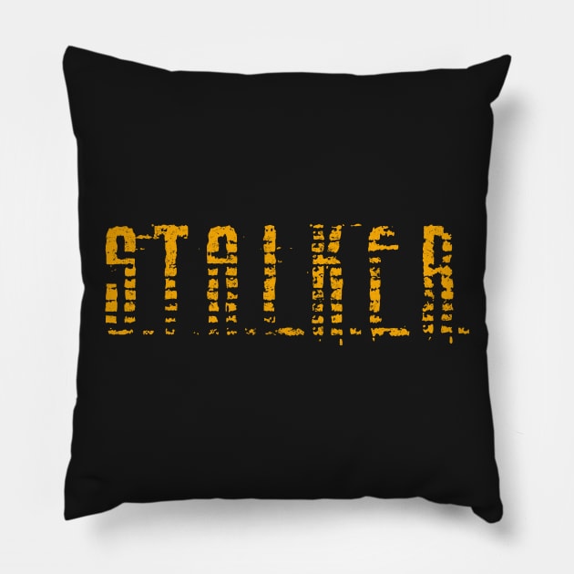 Stalker Game Pillow by GiovanniSauce