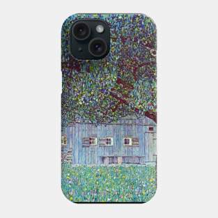 Farmhouse in Upper Austria by Gustav Klimt Phone Case