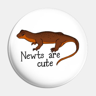 Newts Are Cute Pin