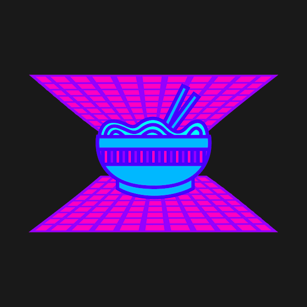 Vaporwave Ramen by soufyane