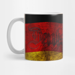 German Flag - Vintage... Mug