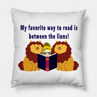 Read between the Lions Pillow