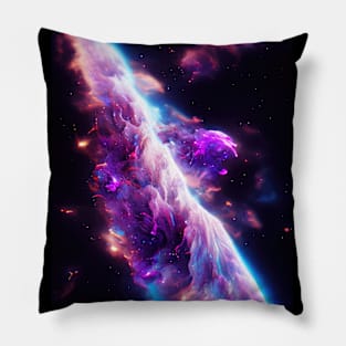 Winged Nebula Fantasia Pillow