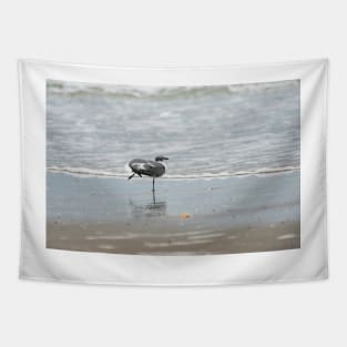 Stretching gull Tapestry