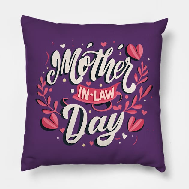 National Mother-in-Law Day – October Pillow by irfankokabi