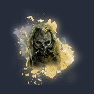 Immortan Joe Mad Max Villain in Watercolor T-Shirt