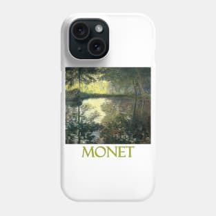 The Pond at Montgeron by Claude Monet Phone Case