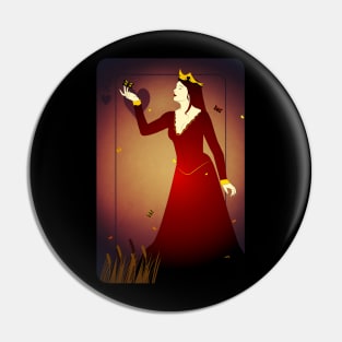 Queen of Hearts Pin