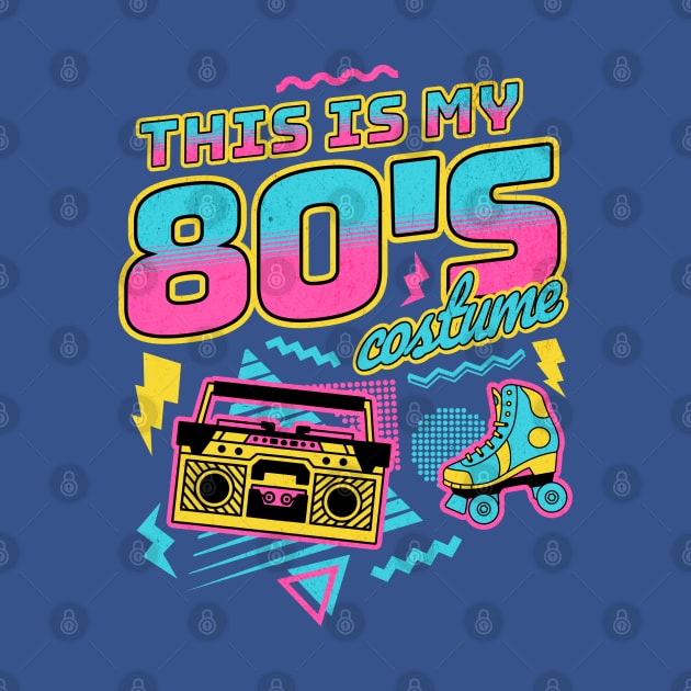 This is My 80s Costume Halloween Eighties Costume Retro by OrangeMonkeyArt