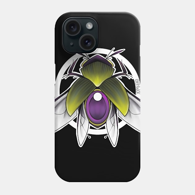 scarab (color) Phone Case by elywick
