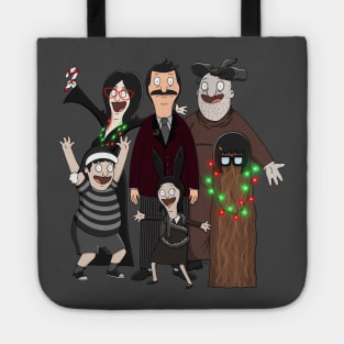 Christmas Burgers Addams Family Tote