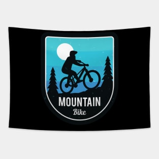 Mountain Bike Cyclist Bike Biker Tapestry