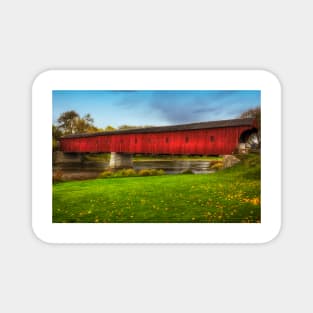 West Montrose Covered Bridge 3 Magnet