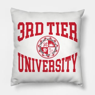 3rd Tier University Pillow