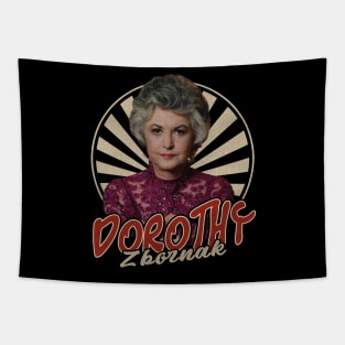 Vintage Circle Dorothy Zbornak Tapestry