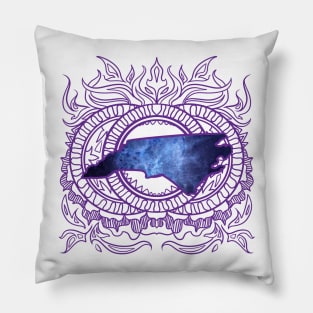 North Carolina Mandala Pillow