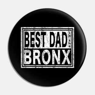 Best Dad in the Bronx Vintage Father's Day Pin