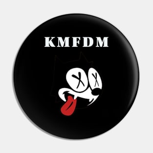 KMFDM / Funny Cat Style Pin