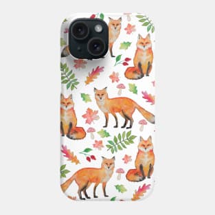 Red Foxes Phone Case