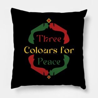 Reggae Is Life and Peace Pillow