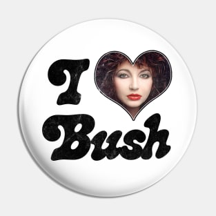 Vintage Style Kate Bush Fan Art Pin