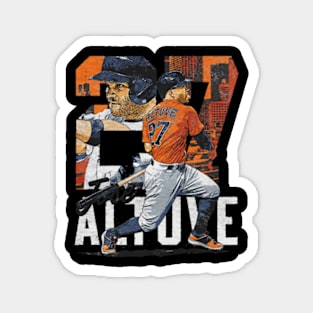 jose altuve tribute Magnet