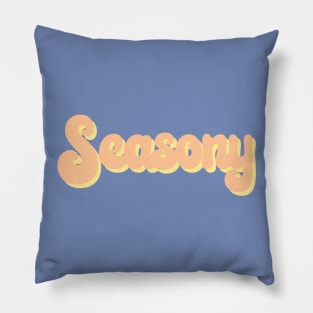 NCT NCTzen seasony typography Pillow