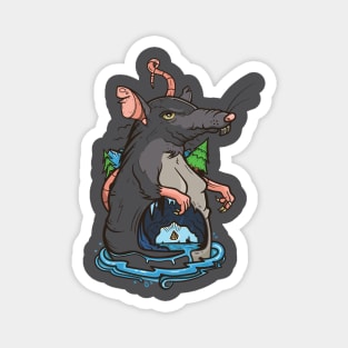 Rat Cave Magnet