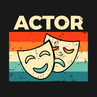 Acting Actor Retro Vintage T-Shirt