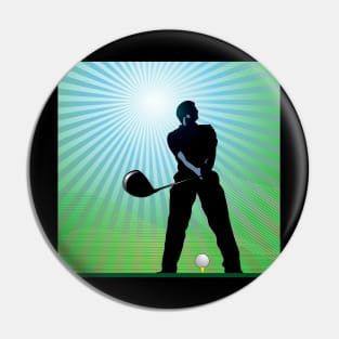 Golfer Pin