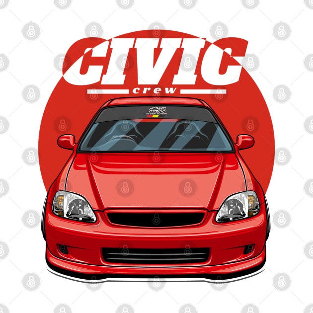 Civic Crew (red) by Rezall Revolution