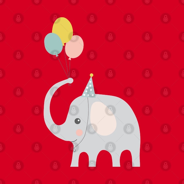 Party Elephant by holidaystore