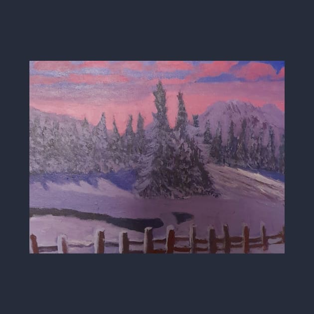 A Scenery in Winter by Sabrina's Design