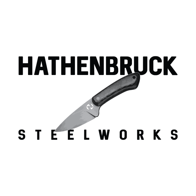 Hathenbruck Steelworks Lil' Feller Knife in Black Text by Hathenbruck Steelworks