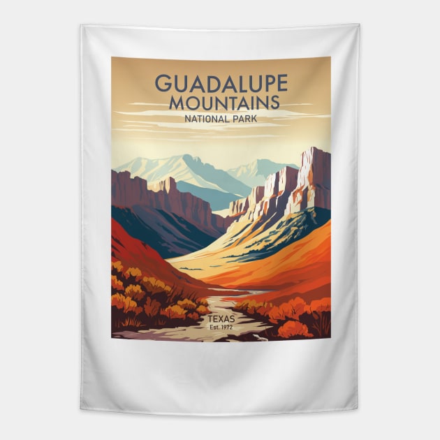 GUADALUPE NATIONAL PARK Art Tapestry by MarkedArtPrints