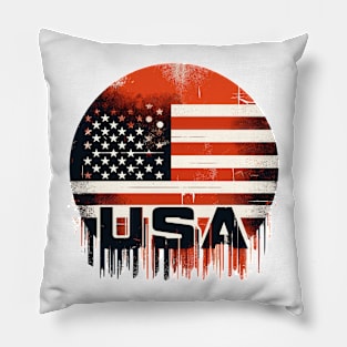 USA flag Pillow