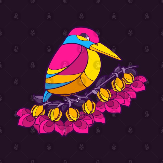 Pride Birds - Pansexual by wanderingkotka