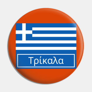 Trikala City in Greek Pin