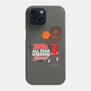 Michael Jordan 1988 All Star Weekend Phone Case